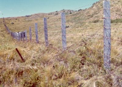 Post 1945, Western Australia, Rottnest Island, Oliver Hill, Perimeter Wire, 1965