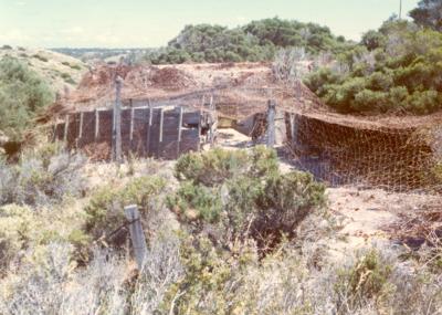 Western Australia, Rottnest Island, Bickley Battery. Command Post 1974