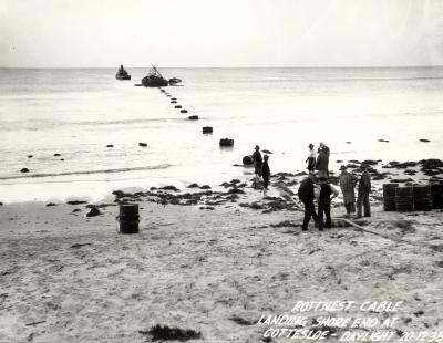 Western Australia, Rottnest Island, Communications, Cottesloe, Submarine Cable, Landing, 1935