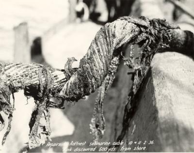 Western Australia, Rottnest Island, Communications, Gage Roads, Submarine Cable, 1936