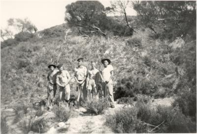 World War 2, Western Australia, Rottnest Island. Coastal. North Point searchlight