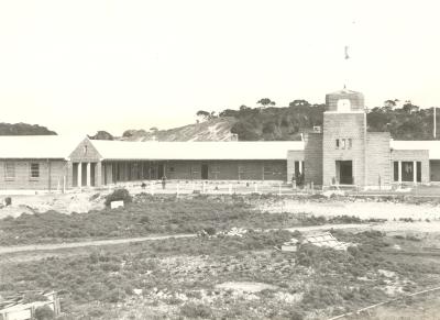 Inter War, Western Australia, Rottnest Island, Kingstown Barracks. Under construction, 1937