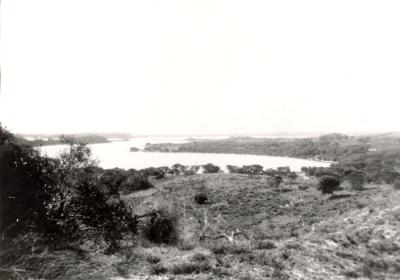 World War 2, Western Australia, Rottnest Island, Oliver Hill, Salt Lakes Panorama