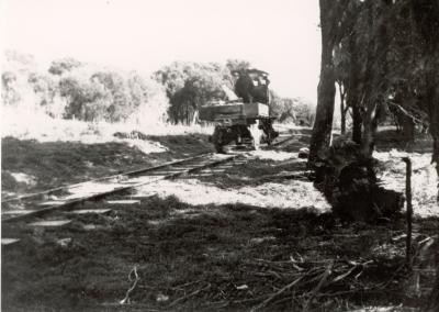 World War 2, Western Australia, Rottnest Island, Military Railroad, Crayfish engine