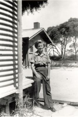 World War 2, Western Australia, Rottnest Island, Bickley Camp. Australian Womens' Army Service