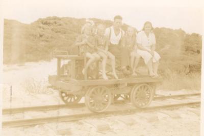 Inter War, Western Australia, Rottnest Island, Military Railroad. Kalamazoo