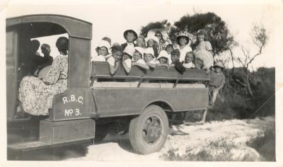 inter war, Western Australia, Rottnest Island, Rottnest Island Board of Control Van Number 3