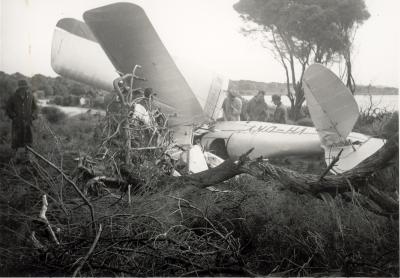 Inter War, Western Australia, Rottnest Island. Crash of VH-UKY