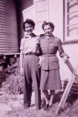 World War 2, Western Australia, Rottnest Island, Australian Womens Army Service, BYERS, (Married FANE)