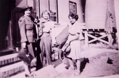 World War 2, Western Australia, Rottnest Island. Bickley Camp. Australian Womens Army Service.