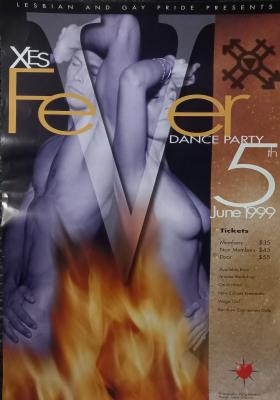 XES Fever Dance Party Poster