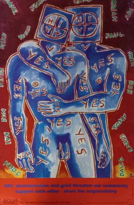 ACON HIV Discrimination Poster