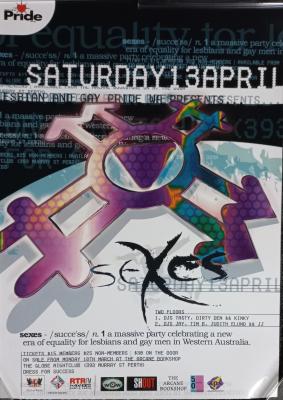 Sexes Dance Party Poster