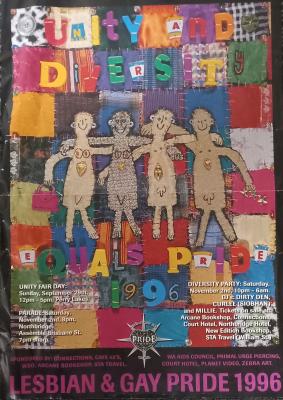 Unity and Diversity Equals Pride Poster