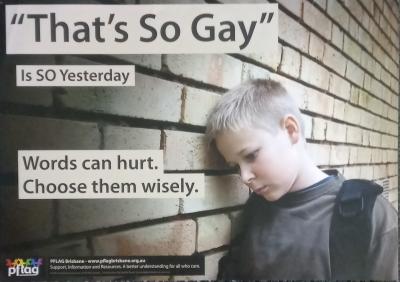 PFLAG That’s So Gay  Poster