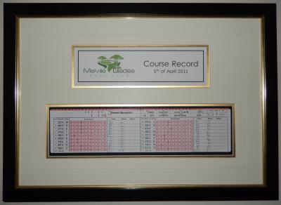 BENJAMIN SEWARD RECORD SCORECARD 2011