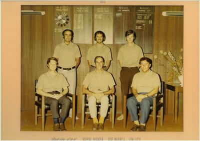 INAUGURAL METROPOLITAN MEN'S PENNANT TEAM 1972