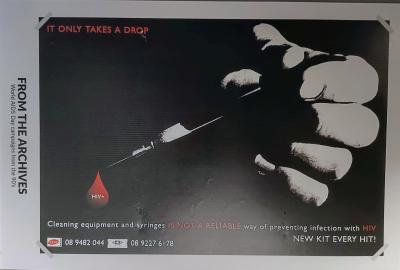 It only takes a drop poster