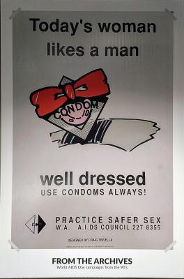 Today's Woman Likes a Man Well Dressed Poster