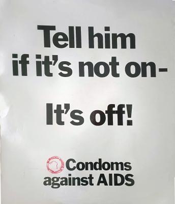 Tell him if it's not on - Poster