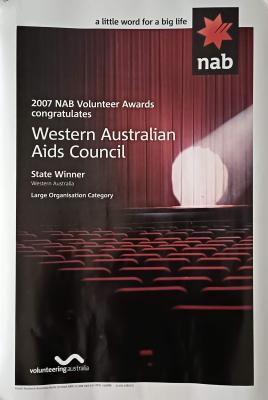 WAAC Volunteer Award Poster