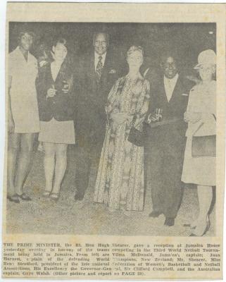 1971 Third World Netball Tournament Article