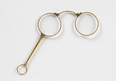 LORGNETTE, GOLD, ARCHIBALD PAULL BURT
