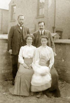 GEORGE AND EMILY COOPER IN ENGLAND