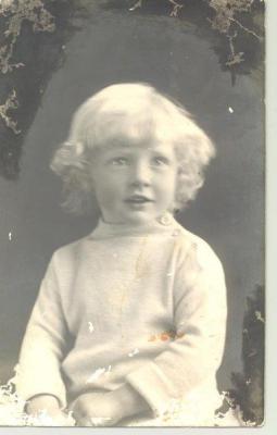 SHARKEY COLLECTION - BRUCE SHARKEY AS A CHILD
