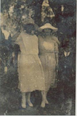 SHARKEY COLLECTION - TWO WOMEN IN GARDEN