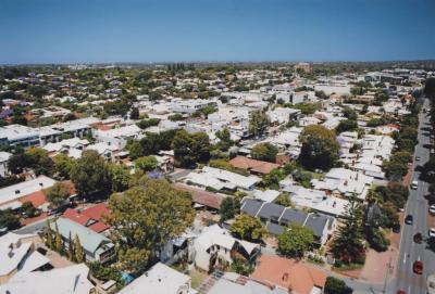 PHOTOGRAPH: AERIAL PHOTOGRAPH OF ROBERTS ROAD, MAY AVENUE AND YORK STREET
