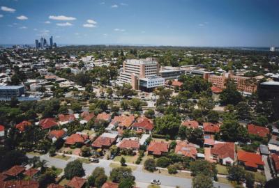 PHOTOGRAPH: AERIAL PHOTOGRAPH SUBIACO SUBURBS