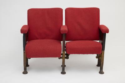 CHAIRS: REGAL THEATRE SET OF TWO CHAIRS