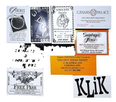 Van Zee Ephemera