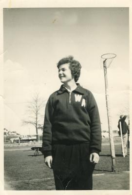 Photograph: Judy Milne, State Team, Warm-Up Uniform, Royal Park