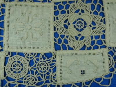 LACE, NEEDLE LACE, MAT