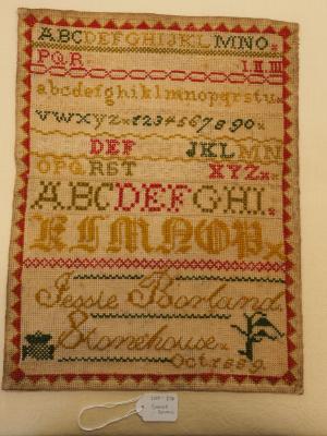 GENERAL EMBROIDERY, SAMPLER