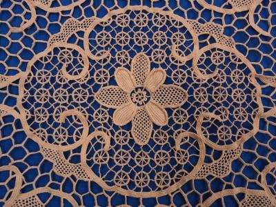 NEEDLE LACE, TRAY CLOTH