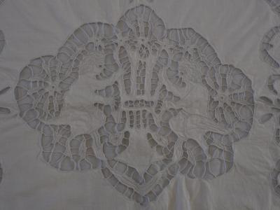 CUTWORK, PILLOWCASE