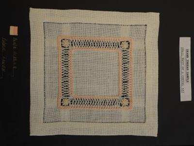 DRAWN THREAD, SAMPLER