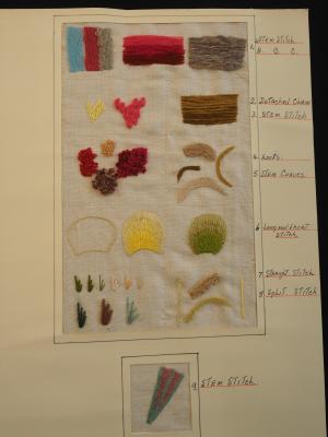 NEEDLE PAINTING, SAMPLERS