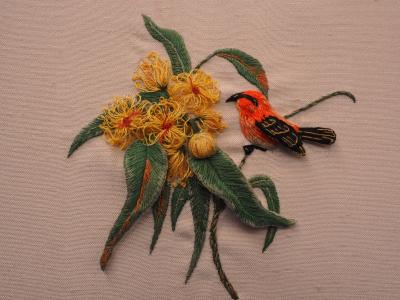RAISED EMBROIDERY, PICTURE