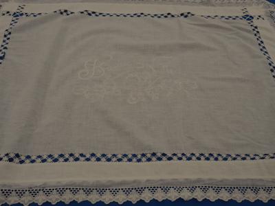 DRAWN THREAD, PILLOW SHAMS
