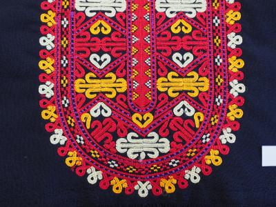 MACHINE EMBROIDERY, SHIRT FRONT