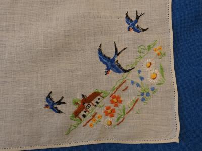 GENERAL EMBROIDERY, HANDKERCHIEF