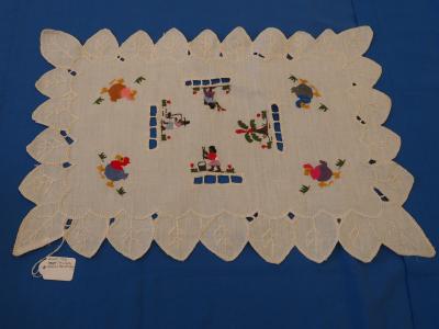 GENERAL EMBROIDERY, TRAY CLOTH