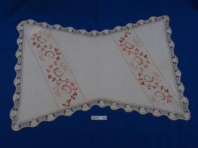 GENERAL EMBROIDERY, TRAY CLOTH