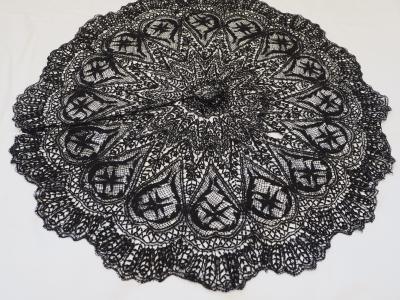 LACE, BOBBIN, MALTESE, PARASOL COVER