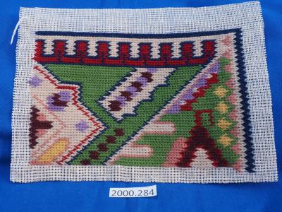 CANVAS WORK, SAMPLER