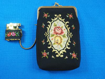 Petit point bag